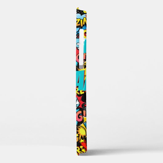 パパカスタムギフト – 漫画スーパーヒーローおもしろい名 Case-Mate iPhoneケース (裏面 / 左)