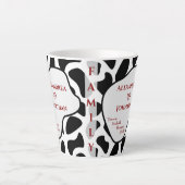 パパカスタムファミリーのパーソナモダンライズ カフェラテマグ (正面)