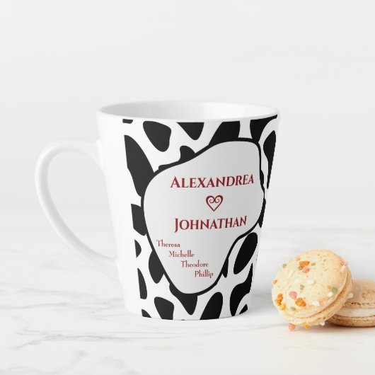 パパカスタムファミリーのパーソナモダンライズ カフェラテマグ (インサイチュ)