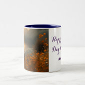 パパカスタム用フォトマグカップ – 父の日の贈り物 ツートーンマグカップ (中央)