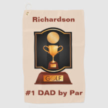 パパカスタム用モノグラムゴルフタオル
