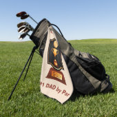 パパカスタム用モノグラムゴルフタオル ゴルフタオル (グリーン)