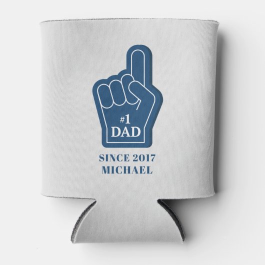 パパカスタム誕生日ファーザーズデイキープサケ 缶クーラー (正面)