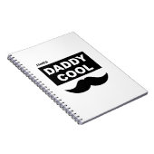 パパカッコいい口ひげ最高のノベルティギフトノート ノートブック (右側)