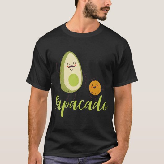 パパカド – パパ – 未来の親になる誇りを持ったDaddy F Tシャツ (正面)