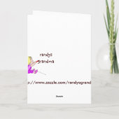 パパカーペンターハンドイマン誕生日 カード (裏面)