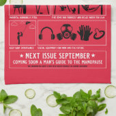 パパガイド キッチンタオル (折り畳み)