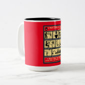 パパガイド ツートーンマグカップ (正面左)