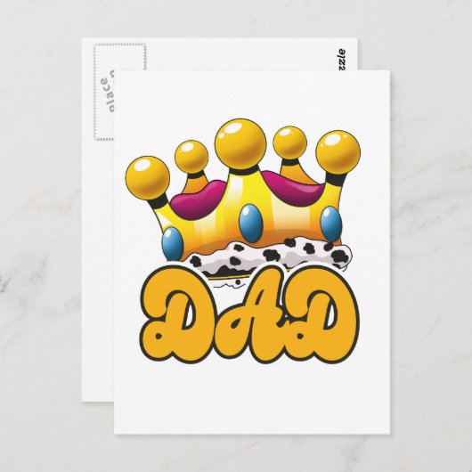 パパキングスクラウン ポストカード (正面/裏面)