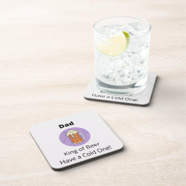 パパキング・オブ・ビールは冷たい コースター