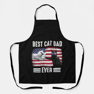 パパギフト 猫最高のパパエバフラグUSA エプロン
