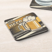 パパクラシックコールドビール装飾用クッション コースター (左側)