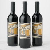 パパクラシックコールドビール ワインラベル (ボトル)