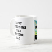パパクリスチャン祈りの言葉ハッピーファーザーズデー コーヒーマグカップ (正面左)