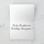 パパクリスマスカード2014オランダ版 シーズンカード (内部)