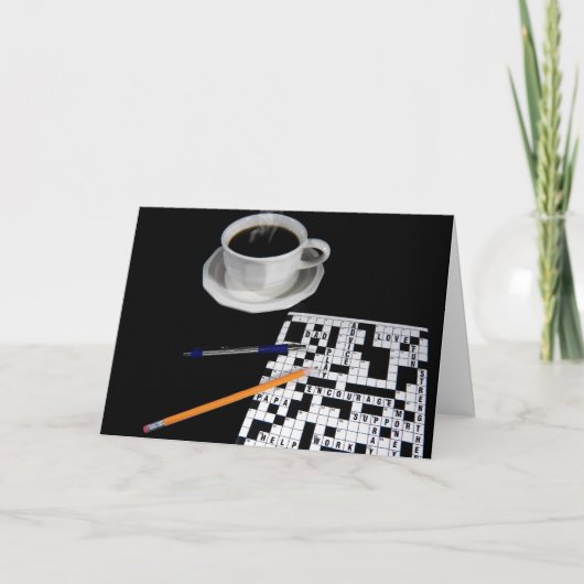 パパクロスワードパズルカード カード (正面)