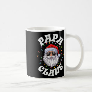 パパクロースサンタクリスマスパパファミリーマッチングパージ コーヒーマグカップ
