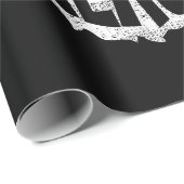 パパクロースサンタクロースおもしろいクリスマスマッチングP ラッピングペーパー (ロールコーナー)