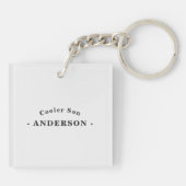 パパクールのおもしろいパパ(Matches Son'sクール) キーホルダー (裏面)