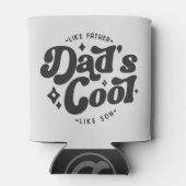 パパクールのおもしろいパパ(Matches Son'sクール) 缶クーラー (裏面)