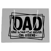 パパクールの神話の伝説 ラージペーパーバッグ (正面)