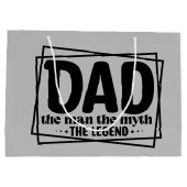 パパクールの神話の伝説 ラージペーパーバッグ (裏面)