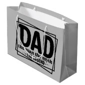 パパクールの神話の伝説 ラージペーパーバッグ (裏面アングル)