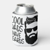パパクールは髭を持つ 缶クーラー (缶正面)