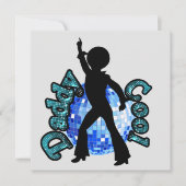 パパクールディスコダンス父の日カード カード (正面)