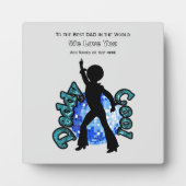 パパクールディスコボールダンスファーザーデー フォトプラーク (正面)