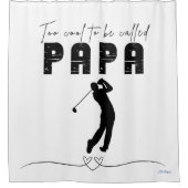 パパクールーと呼ぶには シャワーカーテン (正面)