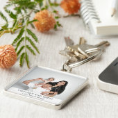 パパクールEver Photo Father's Day Memories Gift キーホルダー (側面)