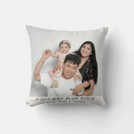 パパクールEver Photo Father's Day Memories Gift クッション