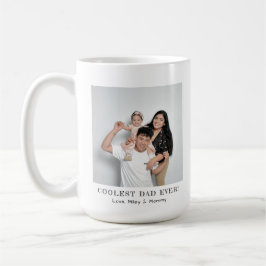パパクールEver Photo Father's Day Memories Gift コーヒーマグカップ