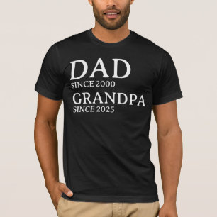パパグランドパパーソナライズされたシズインズカスタムイヤー Tシャツ