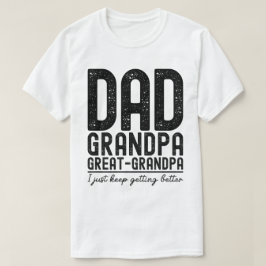 パパグランドパ素晴らしグランドパファーザデーおもしろい Tシャツ