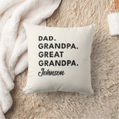 パパグランドパ素晴らしグランドパファーザーズデイギフト クッション (ブランケット)