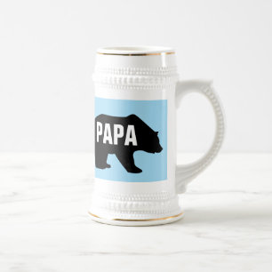 パパグリズリーベアパパビールスタイン ビールジョッキ