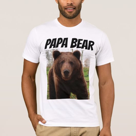 パパグリーベアTシャツ Tシャツ (正面)