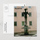 パパゲノオペラザルツブルク魔法フルート，オーストリア ポストカード (正面/裏面)