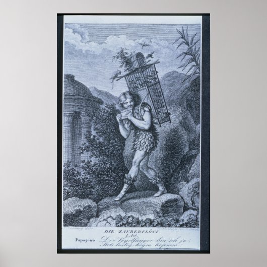 パパゲノ：「私は鳥刺し ポスター (正面)