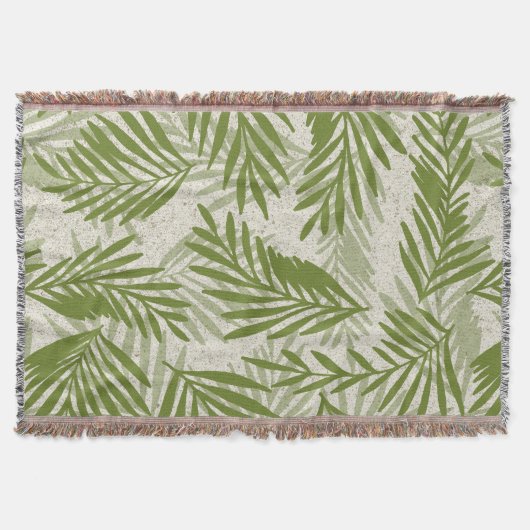 パパコレアサンディビーチパームズ スローブランケット (正面)