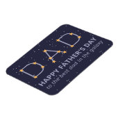 パパコンステレーションハッピーファーザーズデイマグネット マグネット (左側)