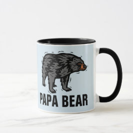 パパコーヒーマグ、パパベア マグカップ