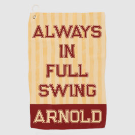 パパゴルフタオルおもしろいユーモアモダン ゴルフタオル