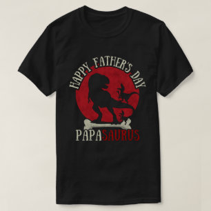 パパサウルスのお父さん、ありがとう! Tシャツ