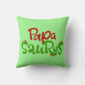 パパサウルスグラフィック クッション (裏面)
