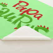 パパサウルスグラフィック シェルパブランケット (3/4)