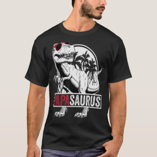 パパサウルスレックスメンズ父の日ファミリーマッチング Tシャツ