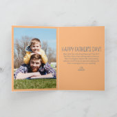 パパサウルス恐竜の漫画の父の日 シーズンカード (内部)